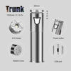 Trunk 510 Thread Battery For Cartridge Vape Pen| 2 Pcs - 图片 5