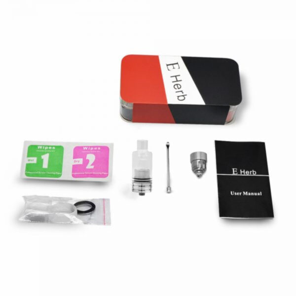 longmada motar 3 vaporizer set one wax & dry herb vaporizer with one vape coil; vape accessory set