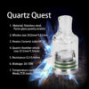 Quartz-Quest Tempeture control wax & dry herb vaporizer | Non-OEM | 1 Pcs - 图片 4