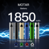 Motar 3 510 Thread Battery Wax Pen Battery With Temperature Control in 6 Colors | 1 Pcs - 图片 7