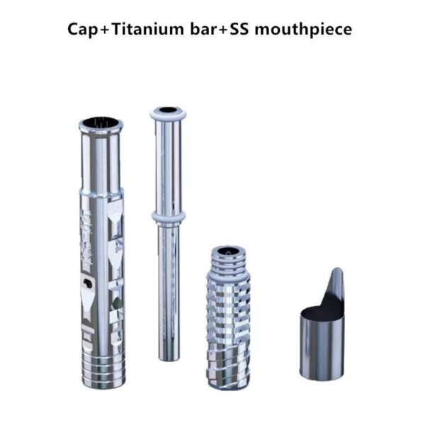 SS Vape Mouthpiece Set For Vaporizer and Vape Accessory| 1 set