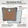 Comfytemp Hip Heating Pad for Hip/Sciatica Pain Relief - 图片 5