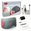 Comfytemp Heated Eye Mask. USB Wearable Eye Heating Pad. Dry Eyes Relief Mask Warm Compress with 3 Heat and Time Settings. Gray - 图片 8